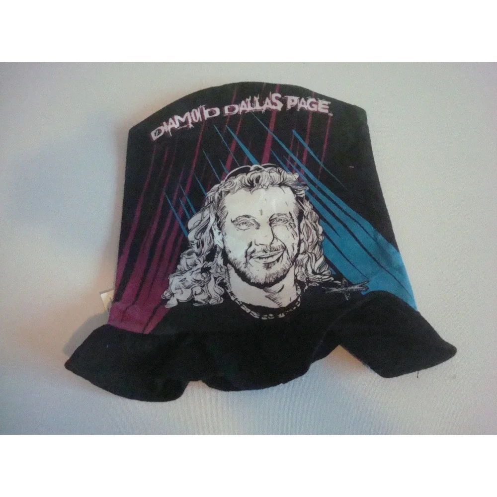 DALLAS PAGE DIAMOND WCW 90S STOVEPIPE FLOPPY BUCKET  HAT CAP 00S Y2K  VINTAGE G5